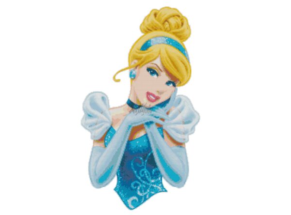 Cinderella Cross Stitch Pattern PDF
